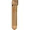 Ekena Millwork Traditional Arts and Crafts Rough Sawn Bracket w/ Offset Brace, Western Red Cedar, 8"W x 42"D x 42"H BKT0806X42X42TRA03RWR - alternate 4